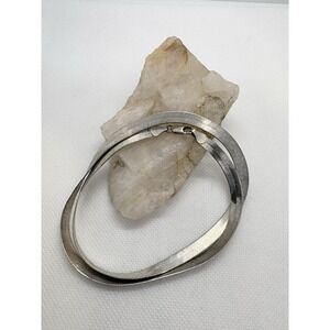 Italian Sterling Silver Wide Herringbone Necklace 18" 5.65mm 925 KC Italy 10.45g